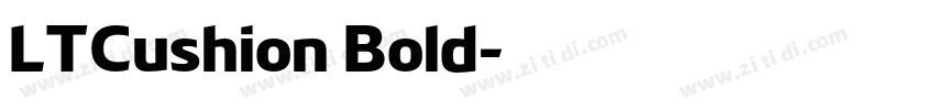 LTCushion Bold字体转换